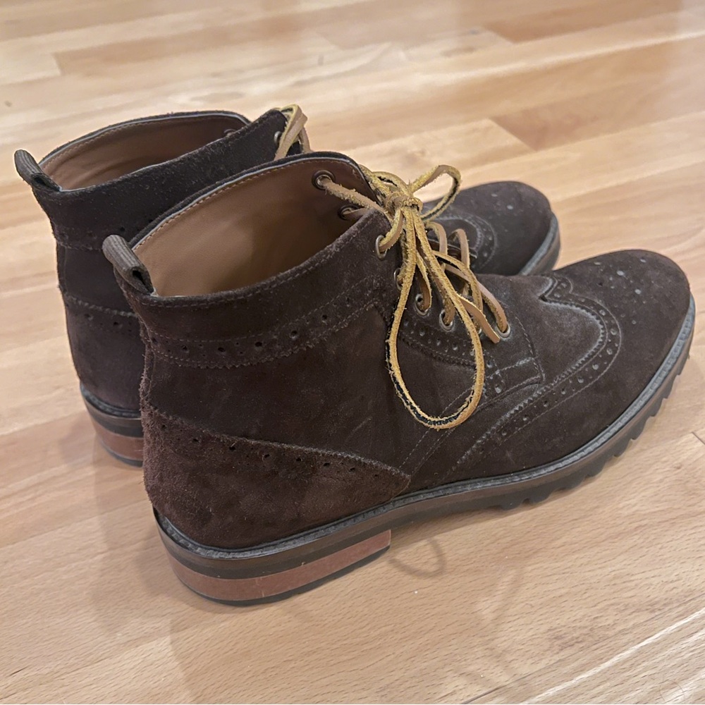 Stafford Suede Brown Boots